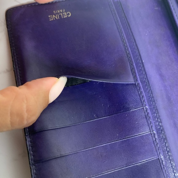 Authentic Vintage CELINE Paris wallet - Picture 4 of 13
